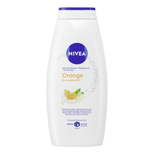 NIVEA Orange & Avocado Oil Care Shower 750ml