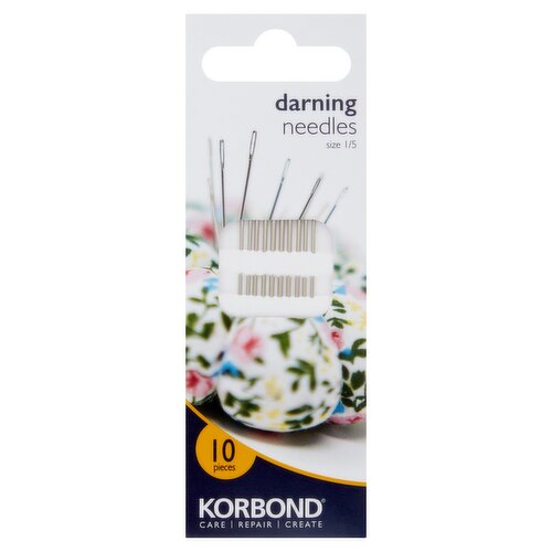 Korbond Darning Needles 10 Pieces
