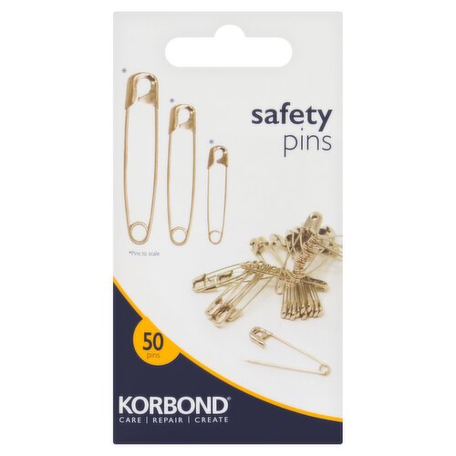 Korbond 50 Safety Pins