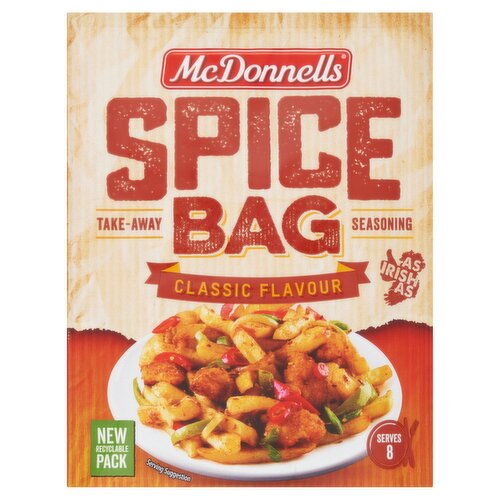 McDonnells Spice Bag Classic Flavour Takeaway Seasoning 40g