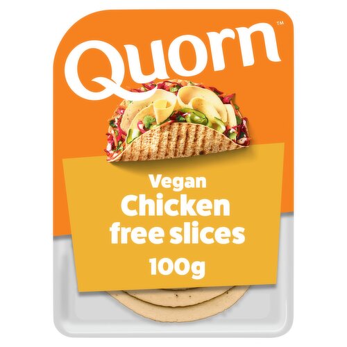 Quorn Vegan Chicken Free Slices 100g