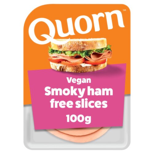 Quorn Vegan Smoky Ham Free Deli Slices 100g