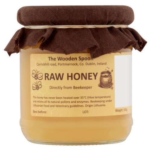 The Wooden Spoon Raw Honey 500g