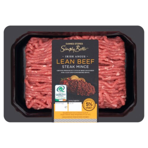 Dunnes Stores Simply Better Irish Angus Lean Beef Steak Mince 360g