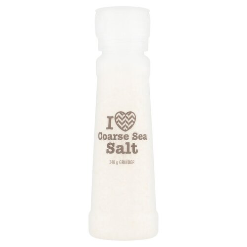 I Love Coarse Sea Salt Grinder 340g