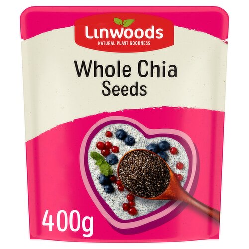 Linwoods Organic Whole Chia Seeds 400g