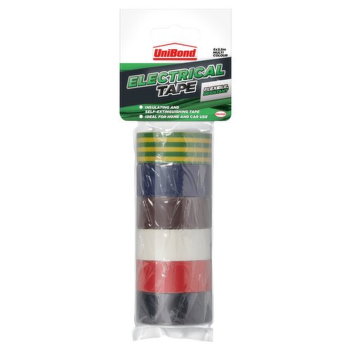 Unibond Electrical Tape 19mm x 3.5m