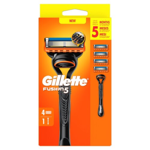 Gillette Fusion5 Razor - 4 Blades