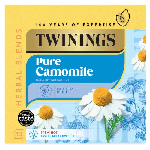 Twinings Pure Camomile 80 Tea Bags 120g