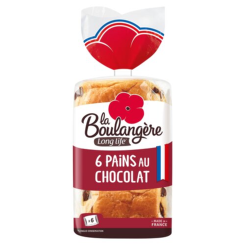 La Boulangère 6 Pains Au Chocolat 270g