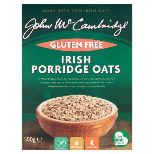 John McCambridge Irish Porridge Oats 500g