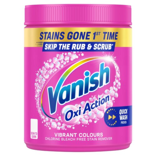 Vanish Gold Oxi Action Stain Remover Powder for clothes 850g