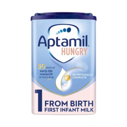 Aptamil Hungry First Baby Milk Formula Powder from Birth 800g