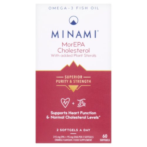Minami Morepa Cholesterol 60 Softgels 85g