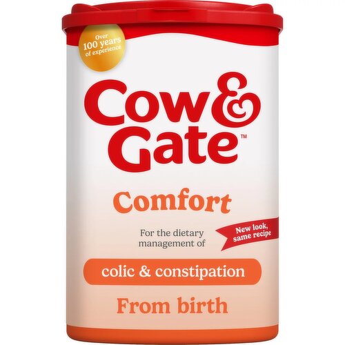 Cow & Gate Comfort First Infant Baby Milk Formula Powder, From Birth, 800g