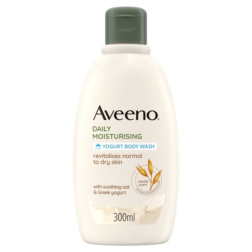 Aveeno Daily Moisturising Vanilla and Oat Body Wash 300ml