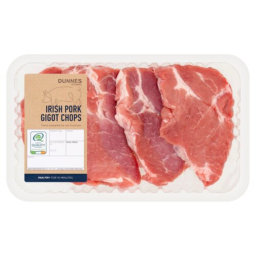 Dunnes Stores Irish Pork Gigot Chops 650g