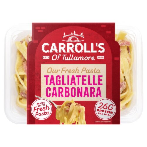 Carroll's Fresh Pasta Tagliatelle Carbonara