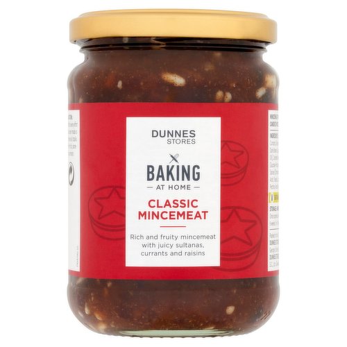 Dunnes Stores Baking at Home Classic Mincemeat 411g