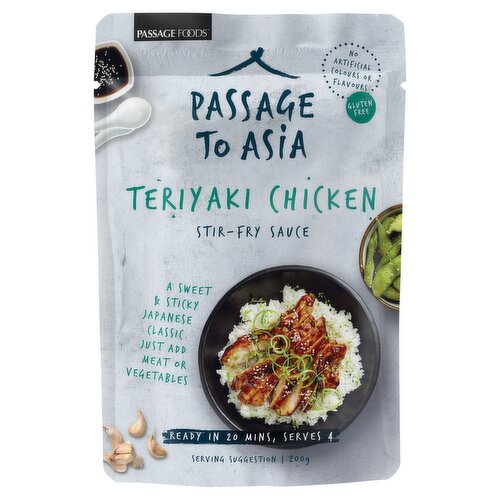 Passage Foods Teriyaki Chicken Stir-Fry Sauce 200g