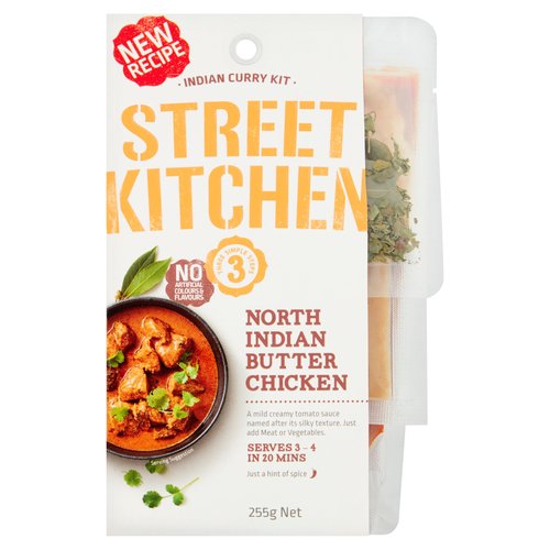 Street Kitchen Indian Curry Kit North Indian Butter Chicken 255g