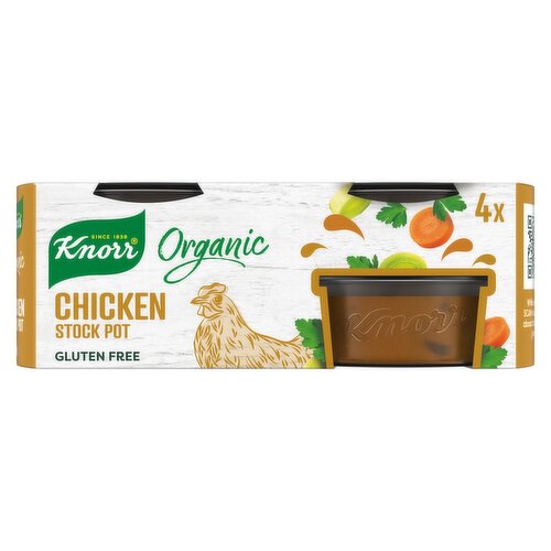 Knorr Stock Pot Organic Chicken 4 x 26 g