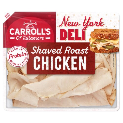 Carroll's of Tullamore New York Deli Shaved Roast Chicken 90g