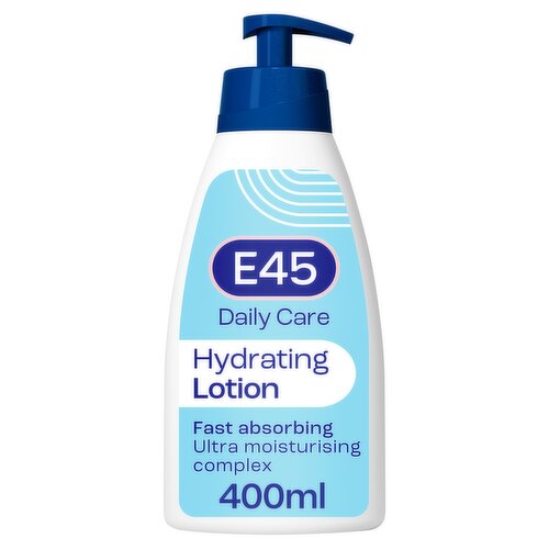 E45 Daily Moisturising Body Lotion for Dry & Sensitive Skin 400ml