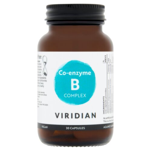 Viridian Co-enzyme B Complex 30 Capsules