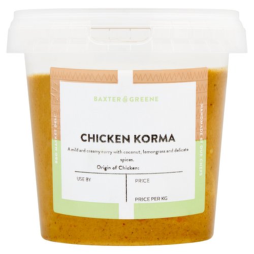 Baxter & Greene Chicken Korma 520g