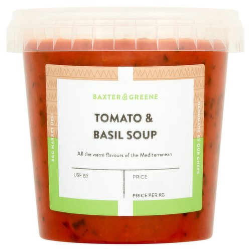 Baxter & Greene Tomato & Basil Soup 600g