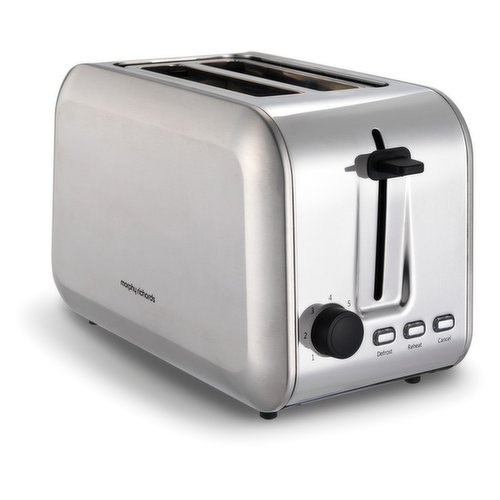 Morphy Richards Brushed 2 Slice Toaster