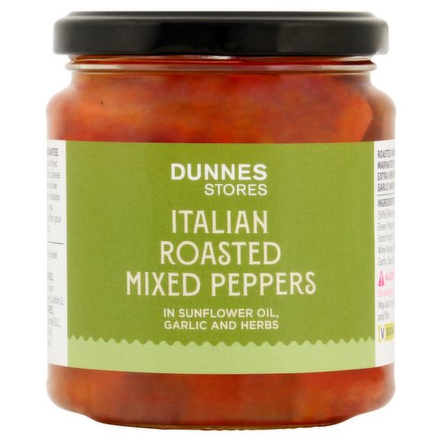 Dunnes Stores Italian Roasted Mixed Peppers 280g