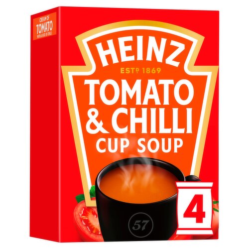 Heinz Cream of Tomato Cup Soup 4 x 22.5g (90g)
