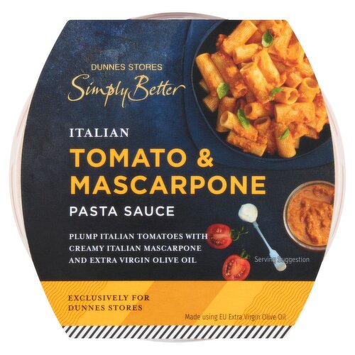 Dunnes Stores Simply Better Italian Tomato & Mascarpone Pasta Sauce 250g