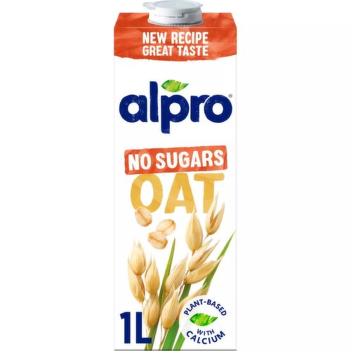 Alpro Oat No Sugar Long Life Dairy Free Drink 1L
