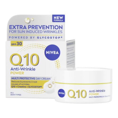 NIVEA Q10 Anti-Wrinkle Power Multi Protective DAY Cream 50ml