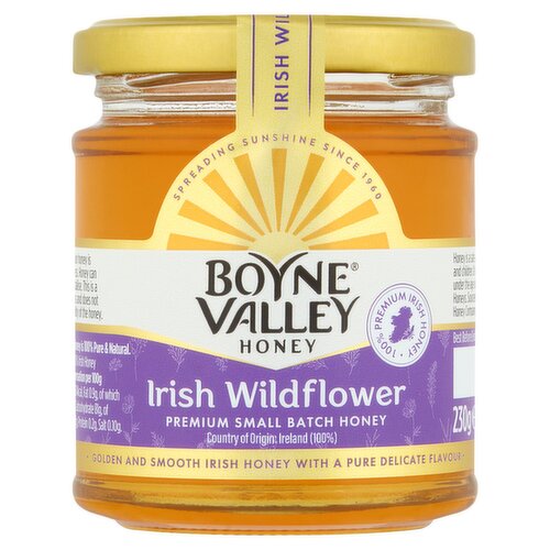 Boyne Valley Irish Wildflower Honey 230g