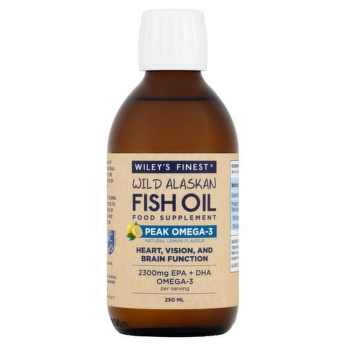 Wiley's Finest Wild Alaskan Fish Oil 250ml