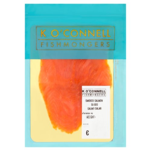 K O' Connell Smoked Salmon Slices 150g