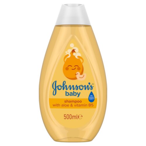 Johnson's Baby Shampoo Without Dyes Sulphates & Soap 500 ml