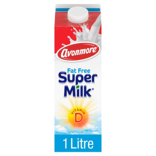 Avonmore Fat Free Super Milk 1 Litre