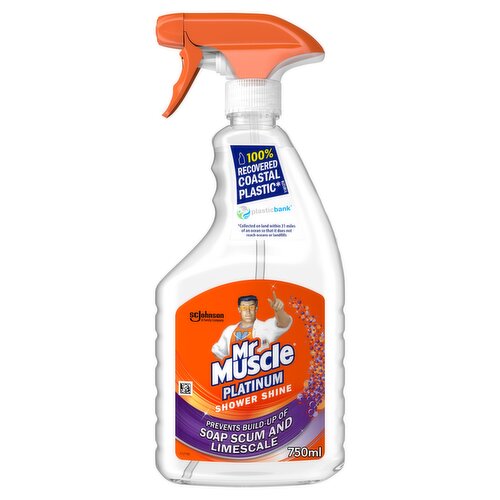 Mr Muscle Platinum Shower Shine Cleaning Spray 750 ml​
