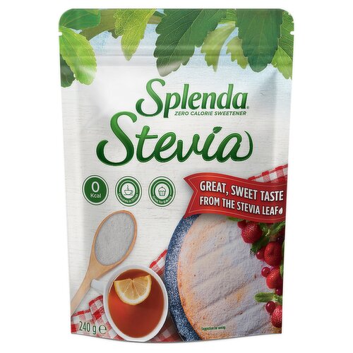 Splenda Stevia Zero Calorie Sweetner 240g