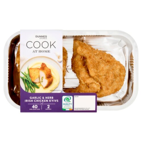 Dunnes Stores Garlic & Herb Irish Chicken Kyivs 350g