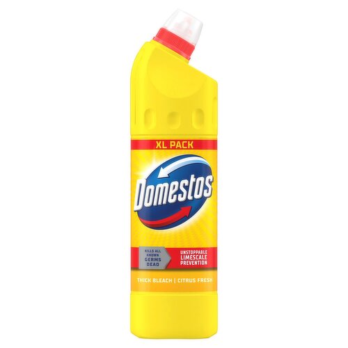 Domestos Citrus Fresh Thick Bleach 1.25 L