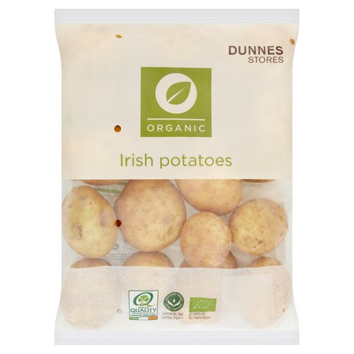 Dunnes Stores Organic Irish Potatoes 2kg
