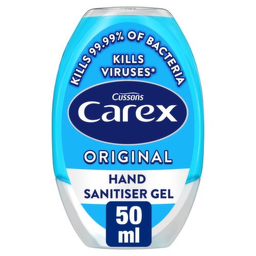 Carex Antibacterial Hand Sanitiser Gel Original 50ml