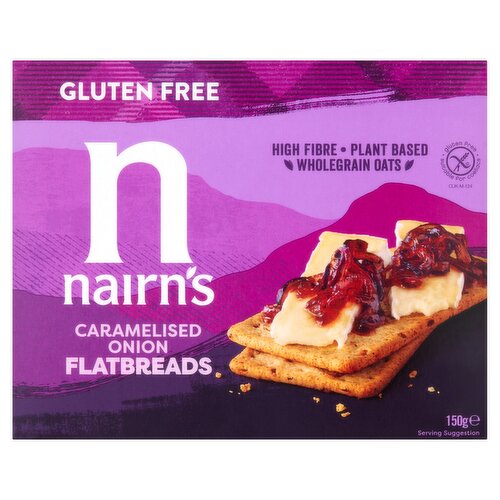 Nairn's Caramelised Onion Flatbreads 150g