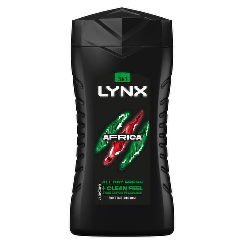 Lynx Africa 3-in-1 Body Wash 50 ml
